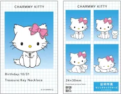 【中古】キャラカード チャーミーキティ 「サンリオキャラクターズ シークレット証明写真風スマロイド」