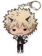 【中古】キーホルダー・マスコット(キャラクター) 爆豪勝己 ハロウィンTINYちょいデカキーホルダー 「僕のヒーローアカデミア」 東急ハンズ＆アニメイト限定