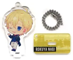 【中古】雑貨 六弥ナギ 「アイドリッシュセブン 原作版 スタンド付きアクリルキーホルダーコレクション 4周年ビジュアルミニキャラ」