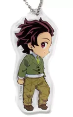 【中古】雑貨 竈門炭治郎 「鬼滅の刃 中高一貫!!キメツ学園物語 描きおろしSDランダムアクリルチャーム」 AnimeJapan 2020グッズ