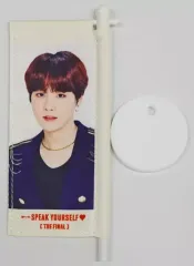 【中古】タペストリー シュガ(BTS/防弾少年団) ミニフラッグ 「BTS WORLD TOUR ‘LOVE YOURSELF： SPEAK YOURSELF’-[THE FINAL]」