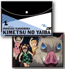 【中古】雑貨 D：嘴平伊之助 フラットポーチVol2 「鬼滅の刃」