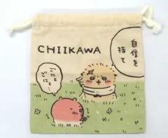 【中古】雑貨 ちいかわ＆ラッコ 巾着 「ちいかわ なんか小さくてかわいいやつ×しまむら」
