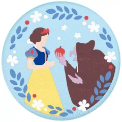 【中古】食玩 雑貨 1.白雪姫 「Disney Characters 刺繍缶バッジビスケット」