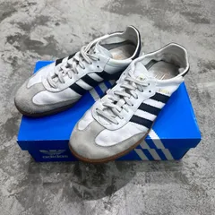 参考上代19800円 adidas SAMBA DECON サンバ レザー スニーカー アディダス IF0642 ホワイト 27cm （6454M）