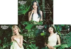 【中古】キャラカード RIKU＆RIMA＆RIO(NiziU) 印字サイン＆メッセージ入りカード3枚セット Type.C 「CD COCONUT 通常盤」 Loppi・HMV購入特典