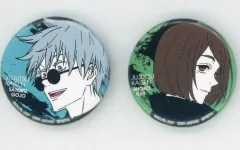 【中古】バッジ・ピンズ 五条悟/家入硝子 缶バッジセット 「一番くじ 呪術廻戦 5th anniversary」 L賞