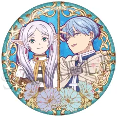 【中古】バッジ・ビンズ フリーレン＆ヒンメル ヴィンテージシリーズVol.4 キラキラ缶バッジ 「葬送のフリーレン」