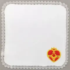 【中古】雑貨 コズミックハート柄 レースミニタオル 「美少女戦士セーラームーン」 オトナ女子美日和ショップ限定