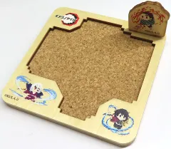 【中古】コースター A.竈門炭治郎＆宇髄天元＆冨岡義勇 オーナメント付きコースター 「鬼滅の刃 ドットシリーズ アニプレックス オンラインくじ」 B賞