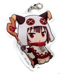 【中古】キーホルダー・マスコット(キャラクター) めぐみん(防寒着) アクリルチャーム 「一番くじ この素晴らしい世界に祝福を! さぁ、私と一緒に爆裂道を歩もうじゃないですか!」 D賞