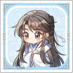 [중고] 아크릴 스탠드 아크릴 패널 사아키 [두초와 그의 흰 고양이 사존 미니 아크릴 블록 (블라인드) CAFE STAND ver.]