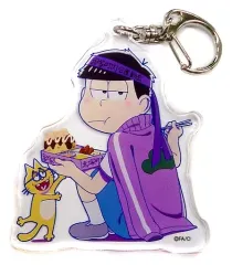 【中古】キーホルダー・マスコット(キャラクター) 一松(運動会) アクリルキーホルダー 「おそ松さん×ばくだん焼本舗」