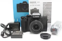 パナソニック(Panasonic) 小型・軽量ミラーレス一眼カメラ ルミックス レンズキット ブラック DC-G100DK-K