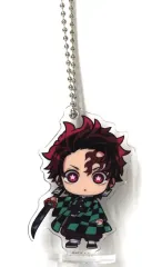 【中古】キーホルダー 竃門炭治郎 「鬼滅の刃 ここみえアクリルフィギュア 玖ノ型」