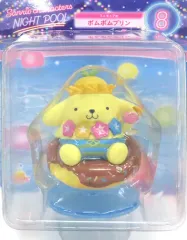 【中古】トレーディングフィギュア ポムポムプリン 「Happyくじ Sanrio characters NIGHTPOOL」 フィギュア賞