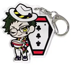 【中古】食玩 雑貨 トレイ・クローバー 「ディズニー ツイステッドワンダーランド アクリルキーホルダー(1)」 アニメイト限定