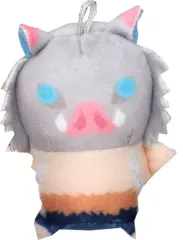 【中古】ぬいぐるみマスコット・ぬいぐるみバッジ 嘴平伊之助 「鬼滅の刃 ちっちゃいまめめいと(ぬいぐるみマスコットコレクション) 第1弾」