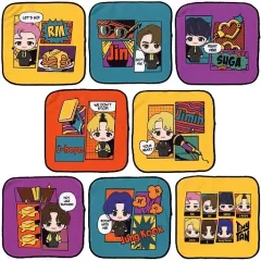 【中古】雑貨 全8種セット BTS/防弾少年団 ハンドタオル 「一番くじ TinyTAN Butter」 ハンドタオル賞
