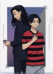 【中古】クリアファイル 場地圭介 描き下ろしイラスト 過去ver./2005年ver. A4クリアファイル 「東京リベンジャーズ アニメイトフェア in 2024」