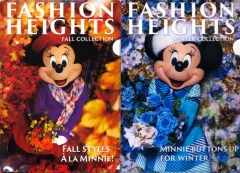 【中古】クリアファイル ミニーマウス(FALL COLLECTION/WINTER COLLECTION) A4クリアホルダーセット 「イマジニング・ザ・マジック(Imagining the Magic) 蜷川実花×ディズニー」 東京ディズニーリゾート限定