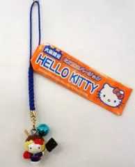 【中古】キーホルダー・マスコット(キャラクター) キティ(たこ焼き) ご当地根付け(ブルー) 「ハローキティ」 大阪限定
