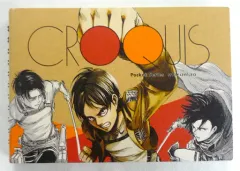 【中古】ノート・メモ帳 エレン＆リヴァイ＆ミカサ クロッキー帳 「進撃の巨人展 SELECT」