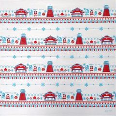 【中古】バッグ(キャラクター) A.建物柄 ぴこどろ. 小風呂敷 「ユーリ!!! on ICE×大江戸温泉物語～大江戸温泉 on ICE エキシビション～」
