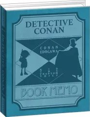 【中古】ノート・メモ帳 コナン＆キッド ブック型メモ 「名探偵コナン」