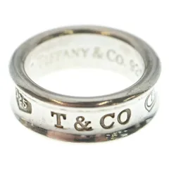 TIFFANY & Co. (ティファニー) 1837 ナローリング 指輪 SV925 シルバー #8 7.3g