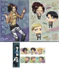 【中古】クリアファイル ハンジ＆調査兵団(ちみキャラ) A4クリアファイルセット 「一番くじ 進撃の巨人～飛べ!調査兵団!!～」 G賞