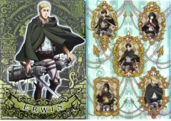 【中古】クリアファイル エルヴィン/集合 A4クリアファイルセット 「一番くじ 進撃の巨人～生還せよ!調査兵団～」 H賞