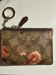 COACH コーチ フラワー プリント カードウォレット