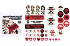 浜崎あゆみ ステッカー（使用済み） シール帳 TA 濱崎歩 シール - メルカリ