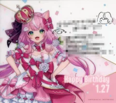 【中古】紙製品 ヤン ナリ クリアミニ色紙 「バーチャルYouTuber にじさんじ NIJISANJI EN×animatecafe Sweets Party!」 バースデーメニュー注文特典