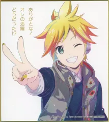 【中古】紙製品 ストリートのセカイの鏡音レン 描き下ろしミニ色紙 「劇場版プロジェクトセカイ 壊れたセカイと歌えないミク」 4週目入場者特典