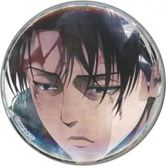 【中古】バッジ・ピンズ リヴァイ・アッカーマン(枠白) 「進撃の巨人 キャラバッジコレクション Art-Pic リヴァイ」