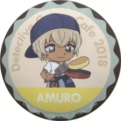【中古】バッジ・ピンズ(キャラクター) 安室透 「名探偵コナンカフェ2018 缶バッジ(ミニキャラ)」