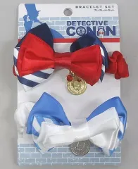 【中古】アクセサリー(非金属) 江戸川コナン＆怪盗キッド ブレスレットセット 「名探偵コナン」 ユニバーサル・スタジオ・ジャパン限定