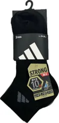 ３足組 アデイダスソックス メンズ ストロングタイプ 送料無料 24ｃｍ～26ｃｍ 在庫限りで終了です。