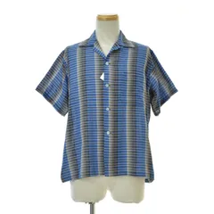 【TOWNCRAFT】〜60s グラデーションチェック オープンカラー半袖シャツ