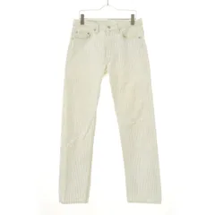 【LEVIS】90s USA製 501 0666 ストライプデニムパンツ