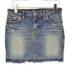 Hysterics ヒステリックグラマー 00s初期 スタッズデニムミニスカート