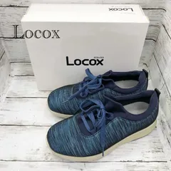 ＬＯＣＯＸ ロコックス アクティブ ウォーカー 24.5cm ランニング シューズ ウォーキング ブルー 青 レディース