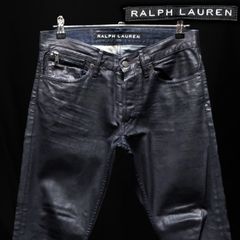 Yves Saint-Laurent】コーティングスキニーデニム 46 - メルカリ