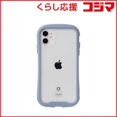 【 新品 未開封 】 HAMEE [iPhone 11専用]iFace Reflection 強化ガラスクリアケース iFace ペールブルー IP11IFACERFTBL 未使用 送料無料
