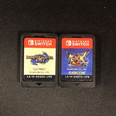 중고 Switch 몬스터 헌터 라이즈 더블 크로스 세트