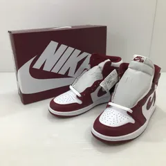【中古品】NIKE ナイキ AIR JORDAN 1 RETRO HIGH OG ARTISANAL RED DZ5485-160 エアジョーダン1 レトロ ハイ OG スニーカー 靴 【160-260111-rt-12-tag】