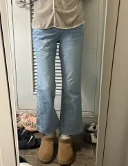 デニム ブーツカット パンツ s