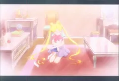 劇場版美少女戦士セーラームーンCosmos(前編) 来場者特典 名場面ポストカード(うさぎ＆ちびちび） 第4弾